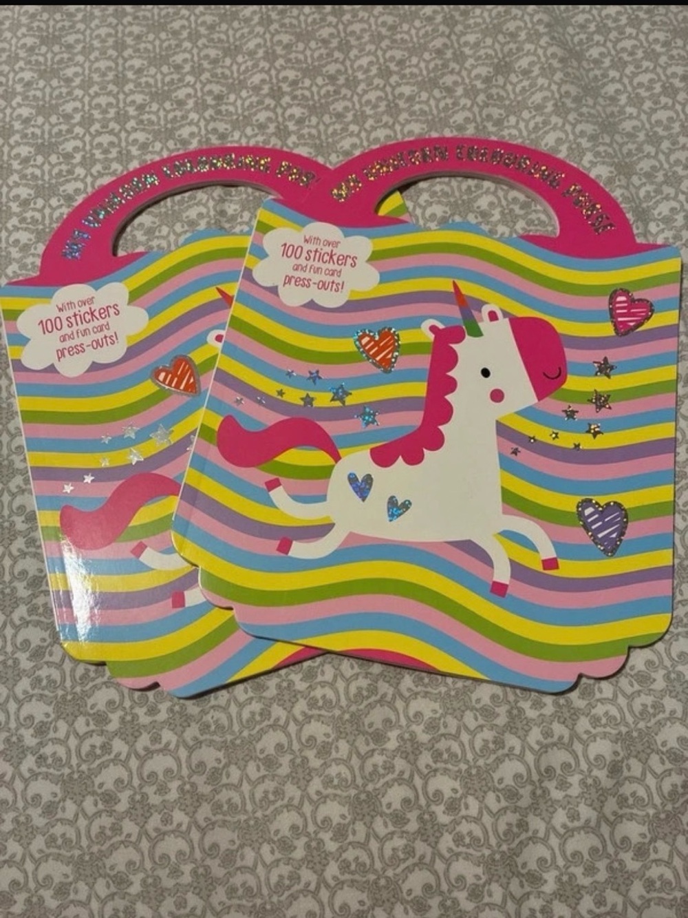 Sticker books set of 2